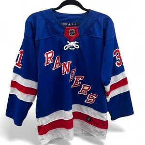 Mens Adidas New York Rangers NHL Jersey size Small